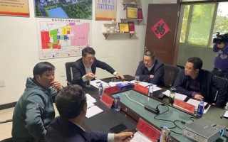 兰陵科技 蒙山沂水科创园迎接兰陵县科技局领导到访调研，双方围绕人才飞地建设发展事宜展开深入交流